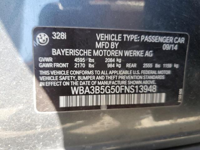 2015 BMW 328 XI SUL - WBA3B5G50FNS13948