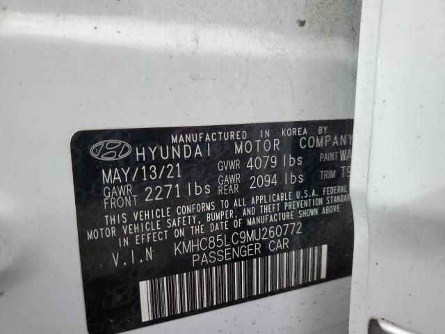 2021 HYUNDAI IONIQ SEL - KMHC85LC9MU260772