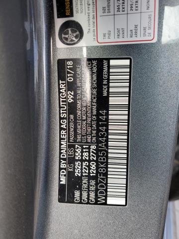 2018 MERCEDES-BENZ E 63 AMG-S - WDDZF8KB5JA434144