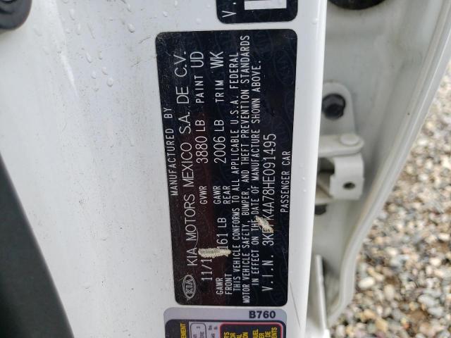 3KPFK4A78HE091495 KIA FORTE LX