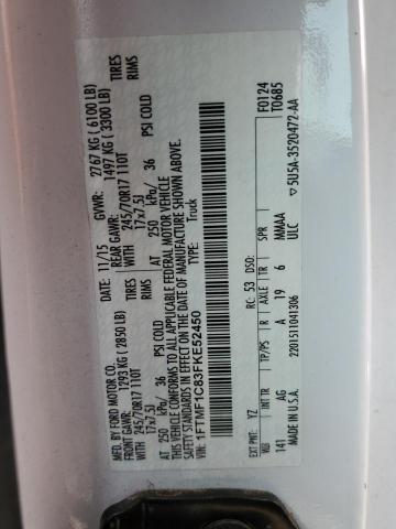 2015 FORD F150 - 1FTMF1C83FKE52450