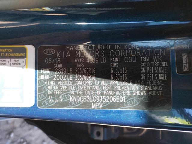 KNDCB3LC9J5206601 KIA NIRO FE
