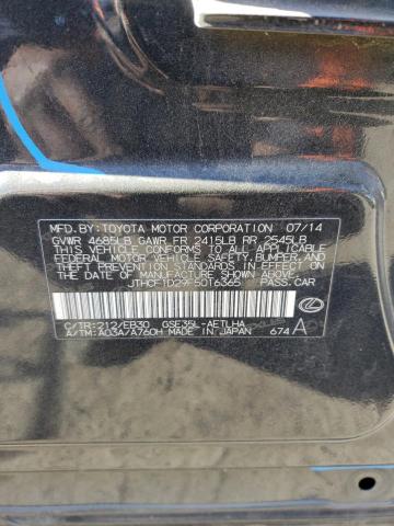 2015 LEXUS IS 250 JTHCF1D29F5016365