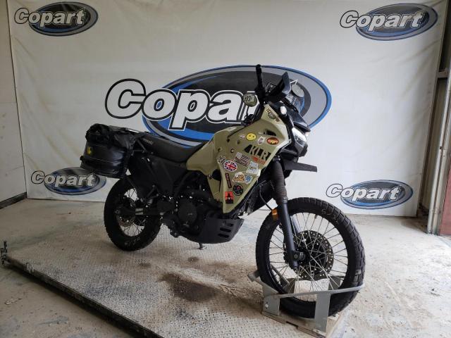 Salvage cars for sale from Copart Temple, TX: 2022 Kawasaki KL650 G