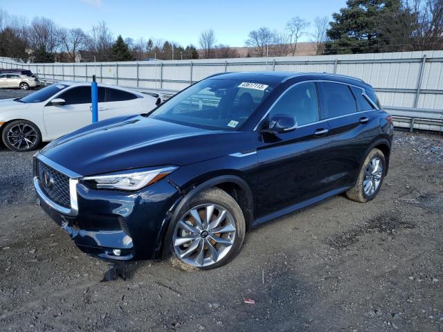 Infiniti QX50 salvage cars for sale: 2021 Infiniti QX50 Luxe