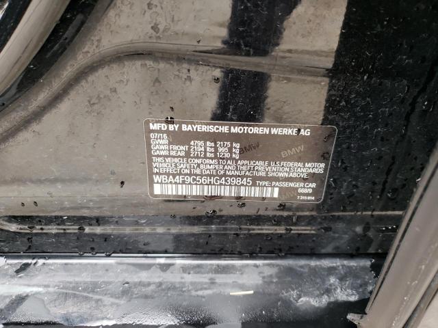 2017 BMW 430XI GRAN - WBA4F9C56HG439845