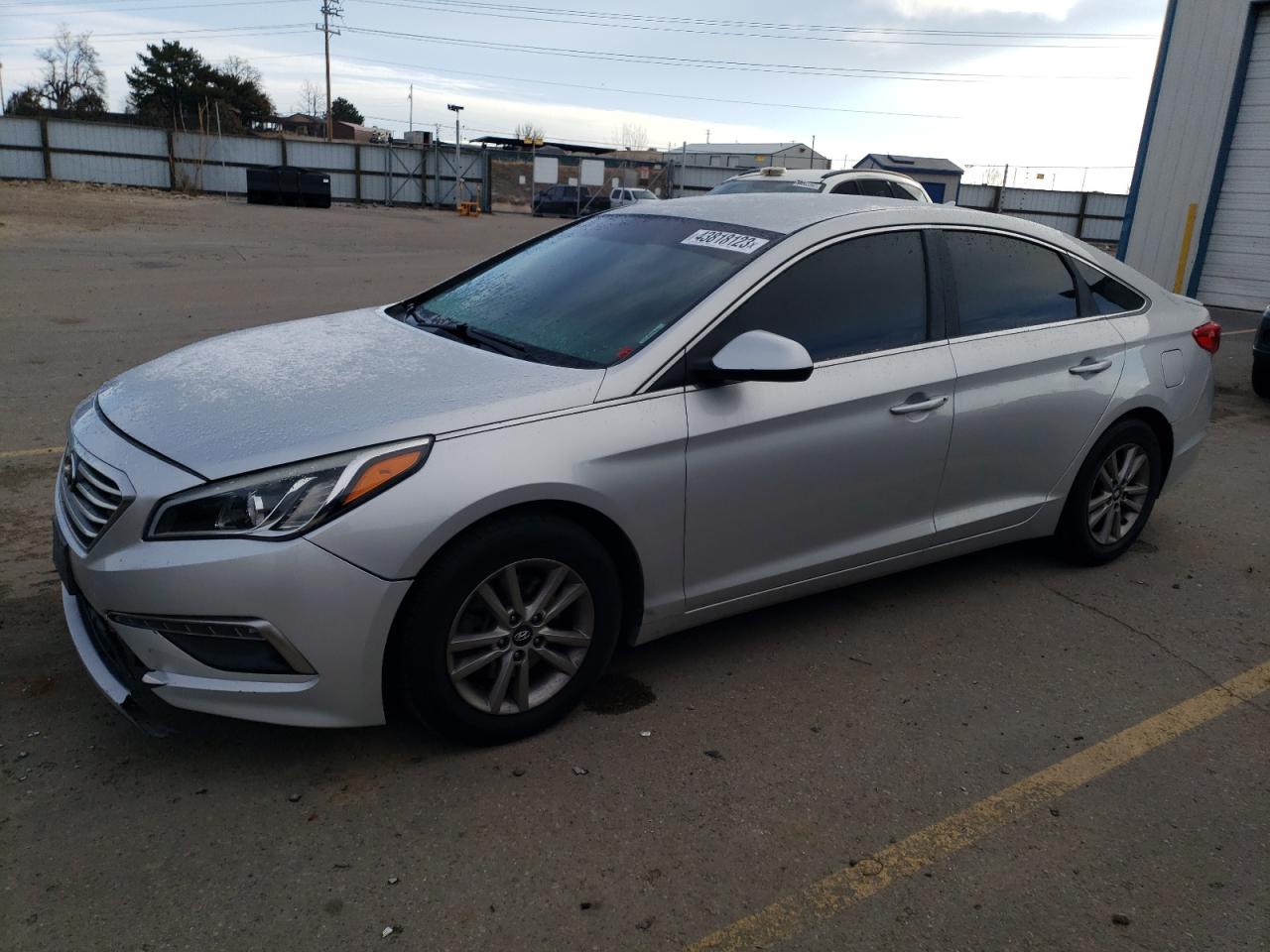 2015 Hyundai Sonata Se VIN: 5NPE24AF5FH124593 Lot: 43818123