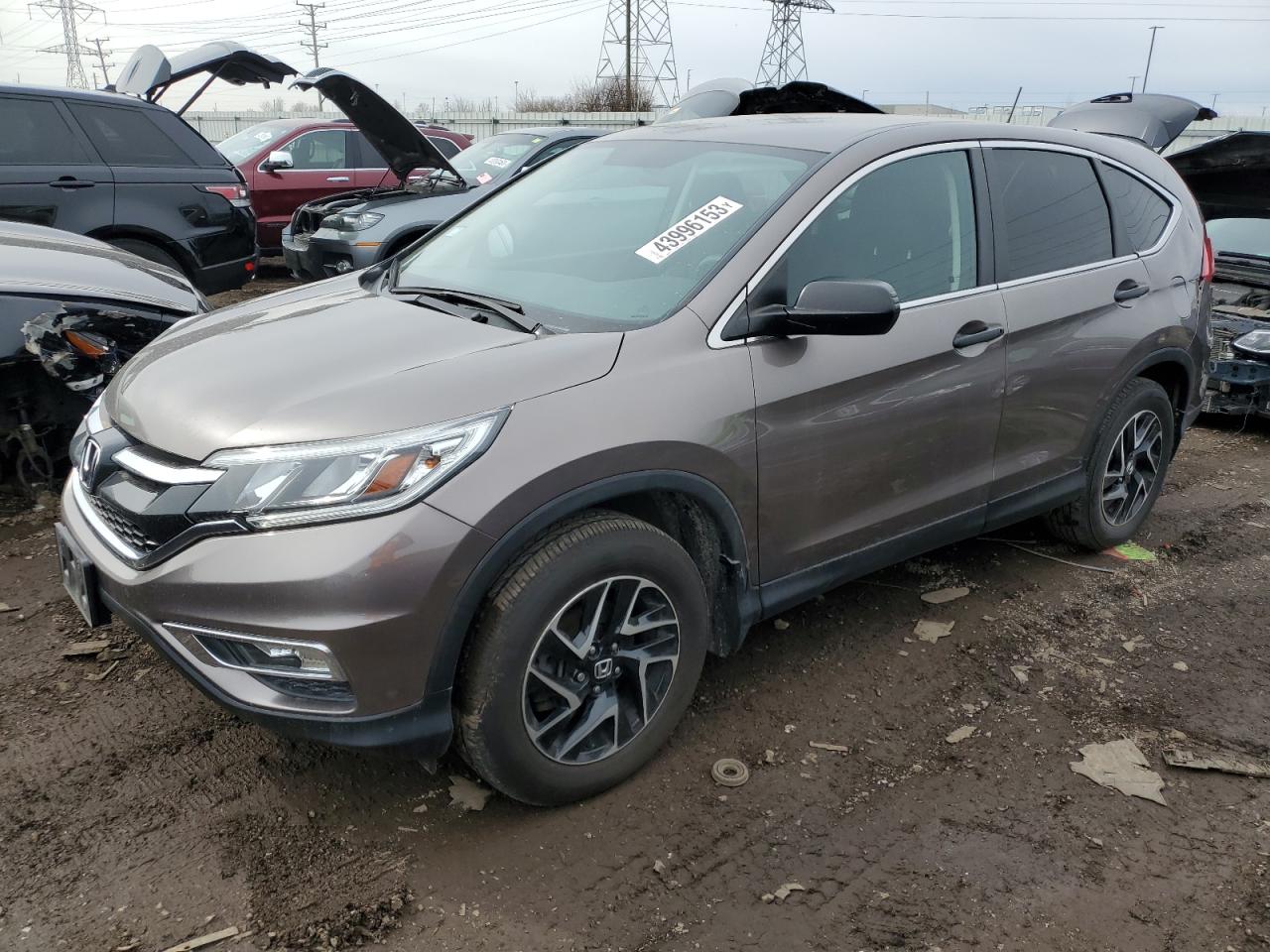 5J6RM4H48GL111876 HONDA CRV 2016