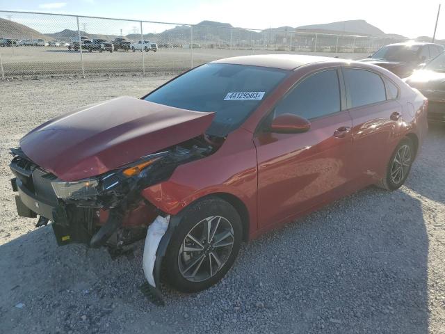 Salvage cars for sale at Las Vegas, NV auction: 2022 KIA Forte FE
