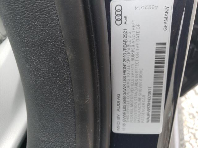 2017 AUDI S6 PREMIUM - WAUFFAFC5HN070511