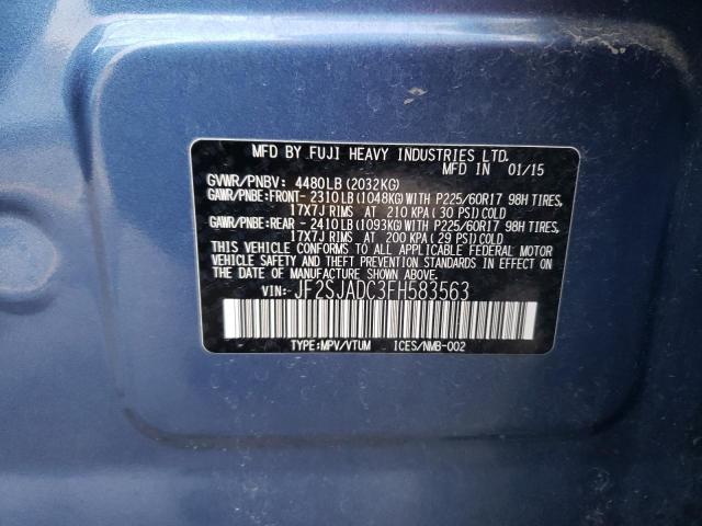 JF2SJADC3FH583563 Subaru Forester 2.5i Premium