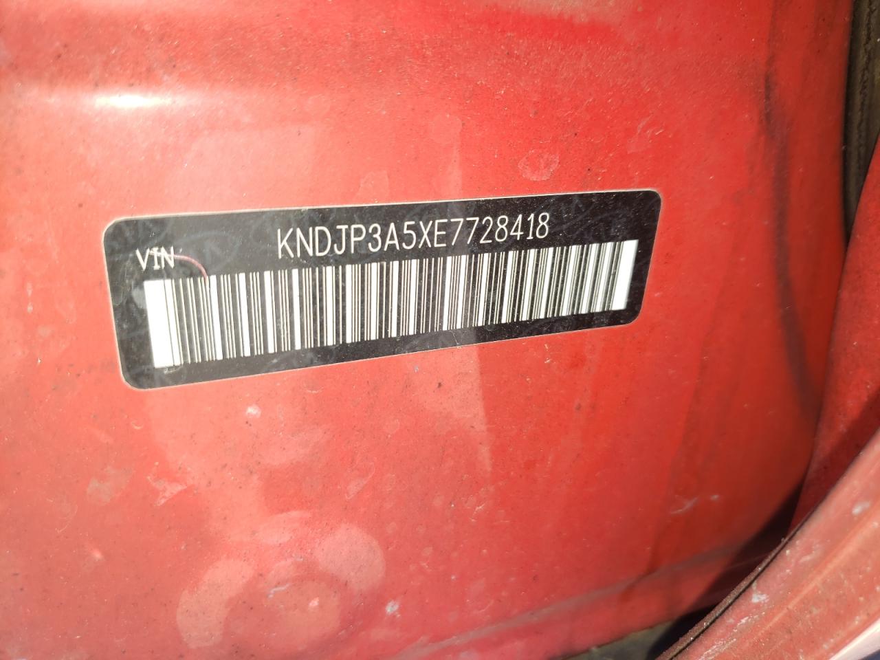 KIA SOUL 2014 VIN KNDJP3A5XE7728418 zdjęcie 12