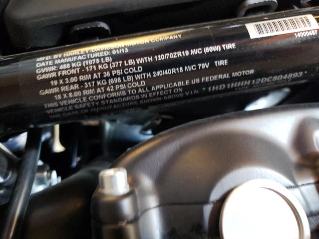2013 HARLEY-DAVIDSON VRSCDX NIG 1HD1HHH12DC804893