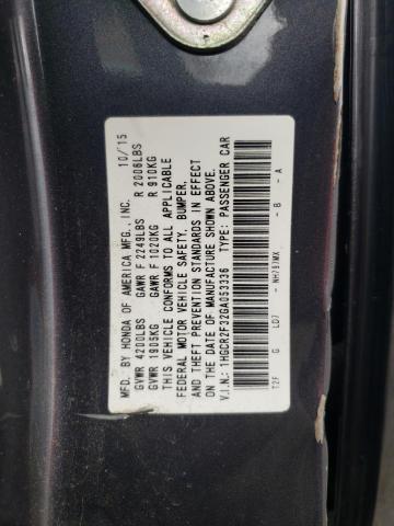 2016 HONDA ACCORD LX 1HGCR2F32GA053336