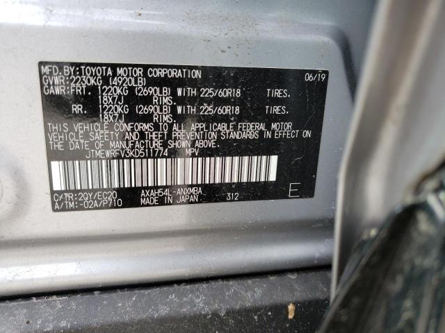 2019 TOYOTA RAV4 XSE - JTMEWRFV3KD511774