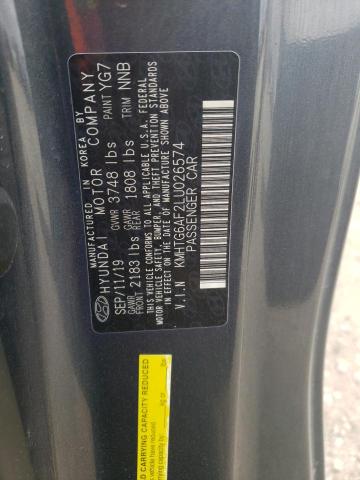 2020 HYUNDAI VELOSTER B - KMHTG6AF2LU026574