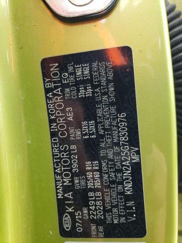 2016 KIA SOUL KNDJN2A25G7830976