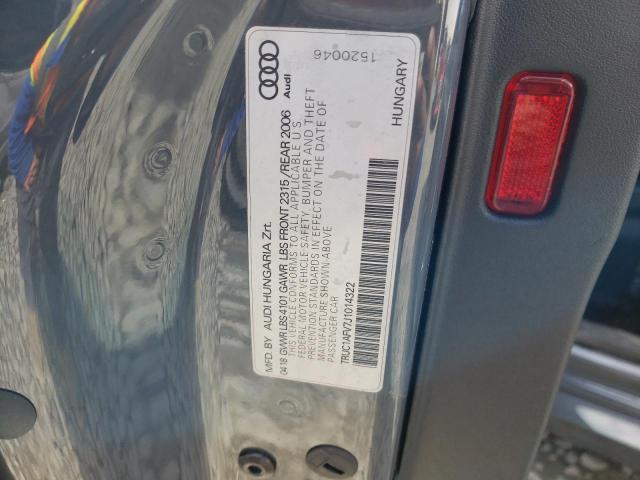2018 AUDI TTS - TRUC1AFV7J1014322