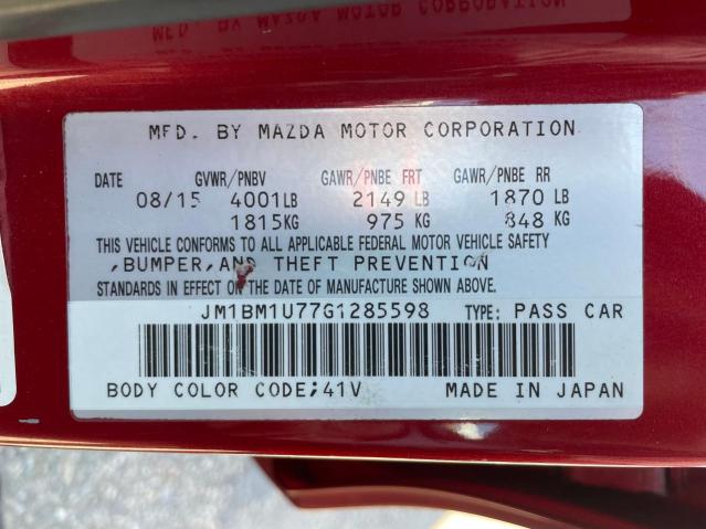 2016 MAZDA 3 SPORT - JM1BM1U77G1285598