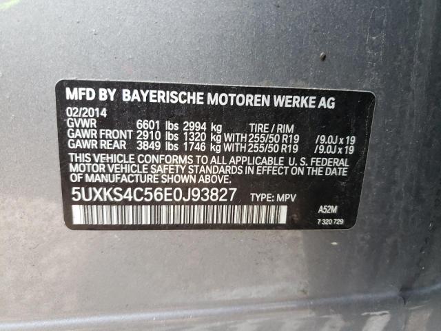 5UXKS4C56E0J93827 2014 BMW X5, photo no. 13