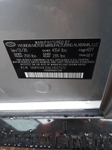 2020 HYUNDAI SONATA LIM - 5NPEH4J26LH027572