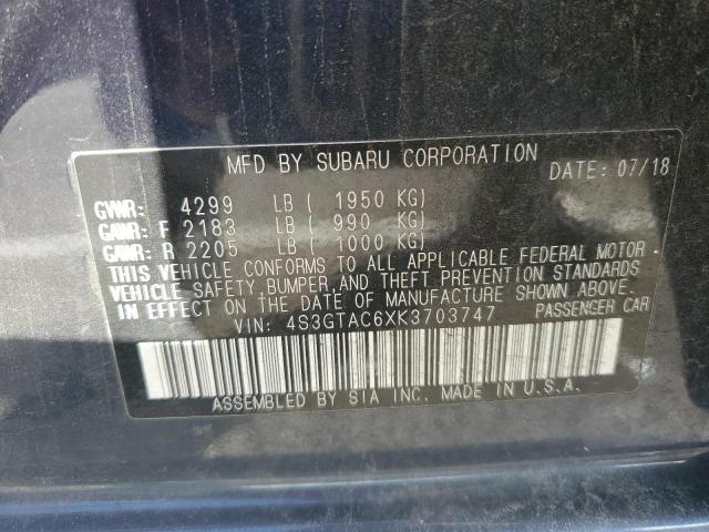 4S3GTAC6XK3703747 Subaru Impreza Premium