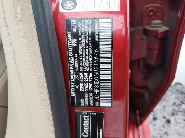 WDDHF8JB0GB216676 Mercedes-Benz E 350 4matic
