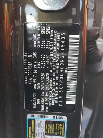 5XYP3DHC9NG218435 KIA Telluride Ex