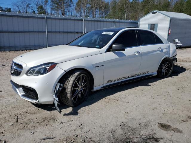 Salvage cars for sale from Copart Charles City, VA: 2015 Mercedes-Benz E 63 AMG-S