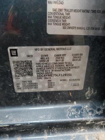 2020 CHEVROLET 2500 HD - 1GC4YME75LF129151