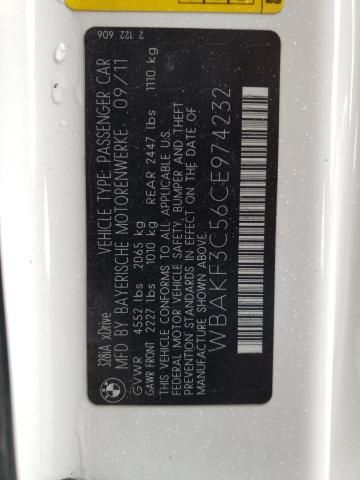WBAKF3C56CE974232 BMW 328 XI