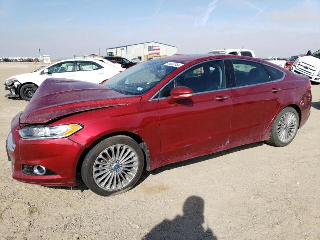 Salvage cars for sale from Copart Amarillo, TX: 2013 Ford Fusion Titanium
