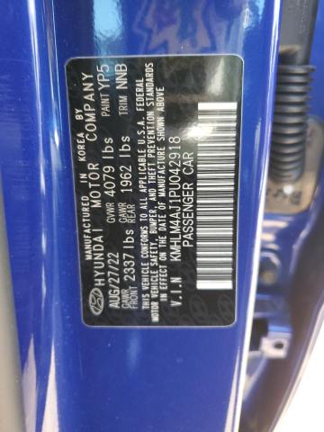 2023 HYUNDAI ELANTRA BL - KMHLM4AJ1PU042918