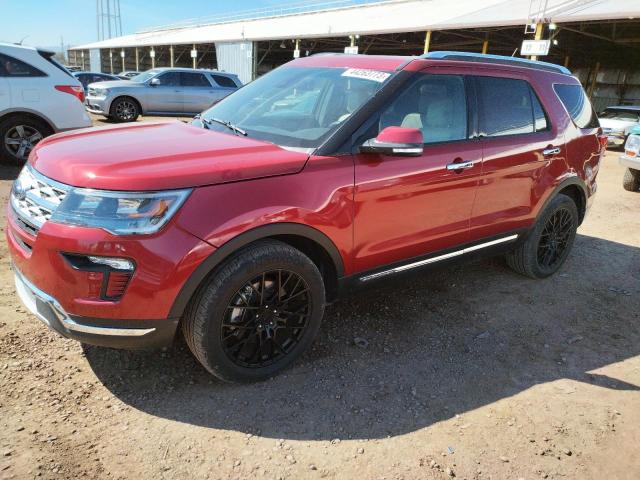 Ford Explorer salvage cars for sale: 2018 Ford Explorer Limited