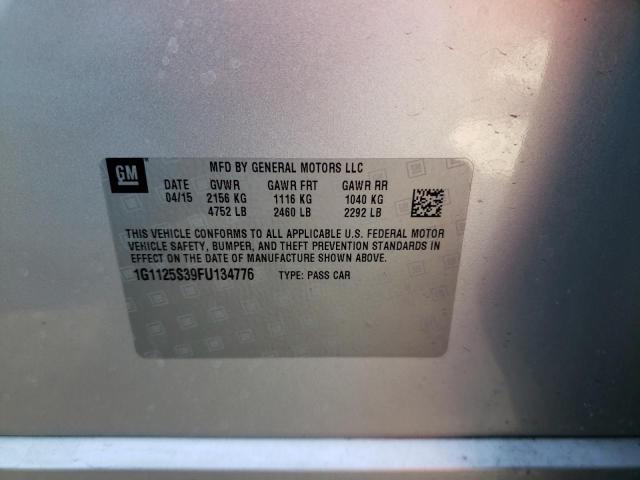 2015 CHEVROLET IMPALA LT - 1G1125S39FU134776