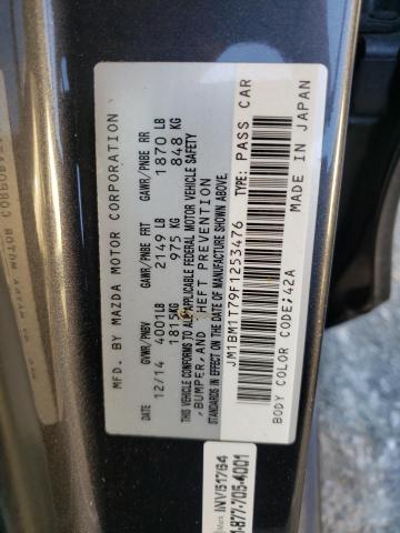 2015 MAZDA 3 SV JM1BM1T79F1253476