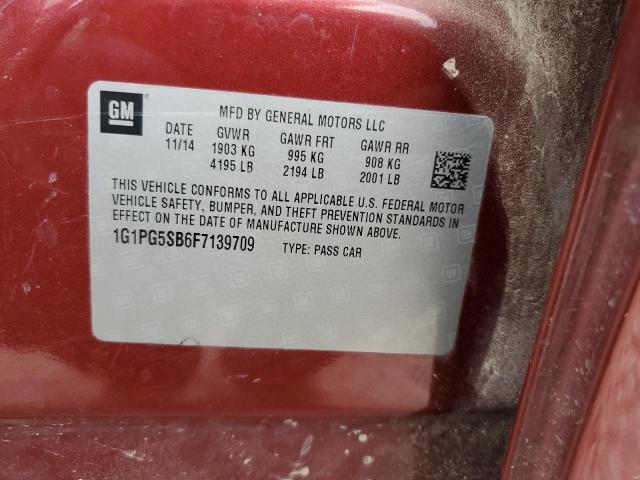 2015 CHEVROLET CRUZE LTZ - 1G1PG5SB6F7139709