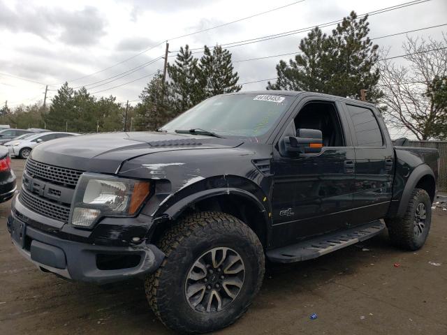 Ford salvage cars for sale: 2012 Ford F150 SVT Raptor