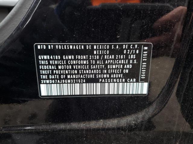 2016 VOLKSWAGEN JETTA SE - 3VWD67AJ9GM321524