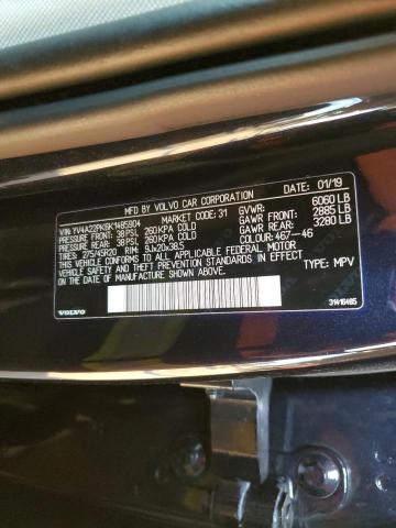 2019 VOLVO XC90 T6 MO - YV4A22PK6K1485904