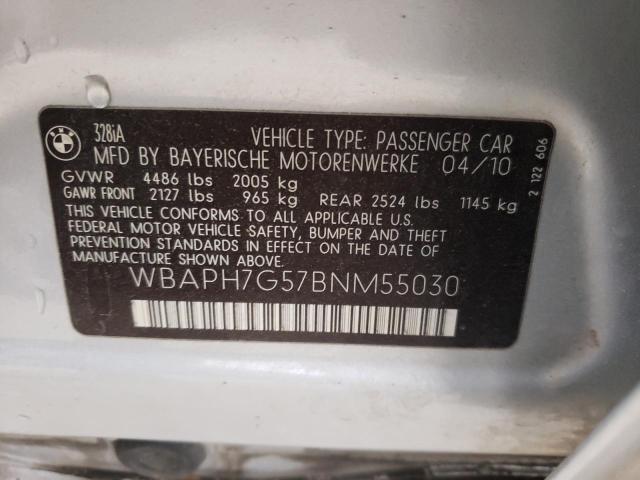 WBAPH7G57BNM55030 BMW 328 I