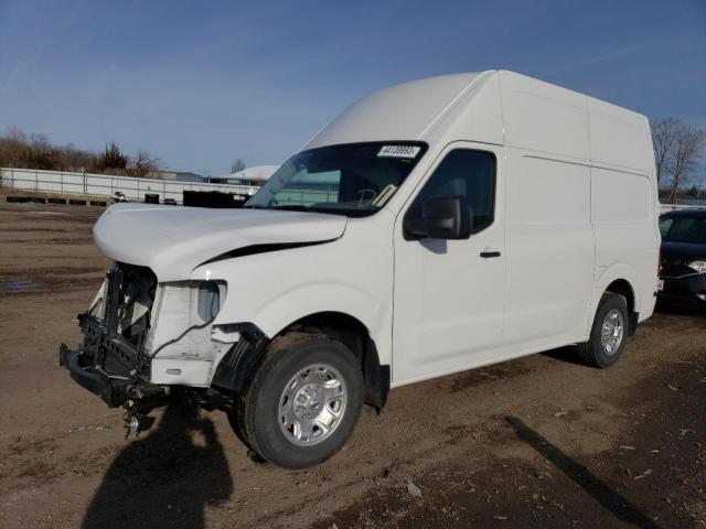 Salvage cars for sale from Copart Columbia Station, OH: 2021 Nissan NV 2500 S
