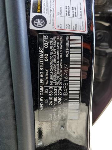 2015 MERCEDES-BENZ E 400 4MAT - WDDHF6HB4FB167474