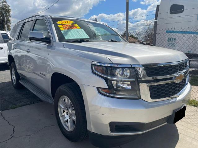 Chevrolet Tahoe salvage cars for sale: 2015 Chevrolet Tahoe K1500 LT