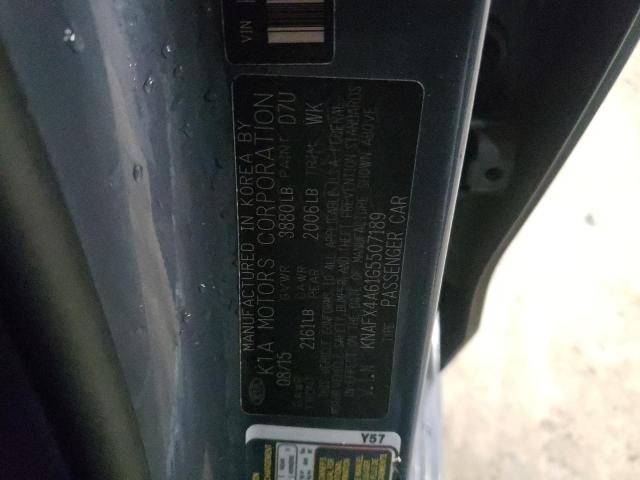 KNAFX4A61G5507189 KIA FORTE LX