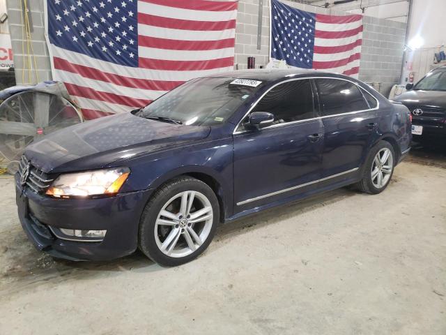 Salvage cars for sale from Copart Columbia, MO: 2015 Volkswagen Passat SEL