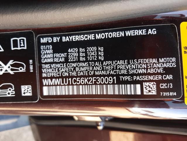WMWLU1C56K2F30091 Mini Cooper