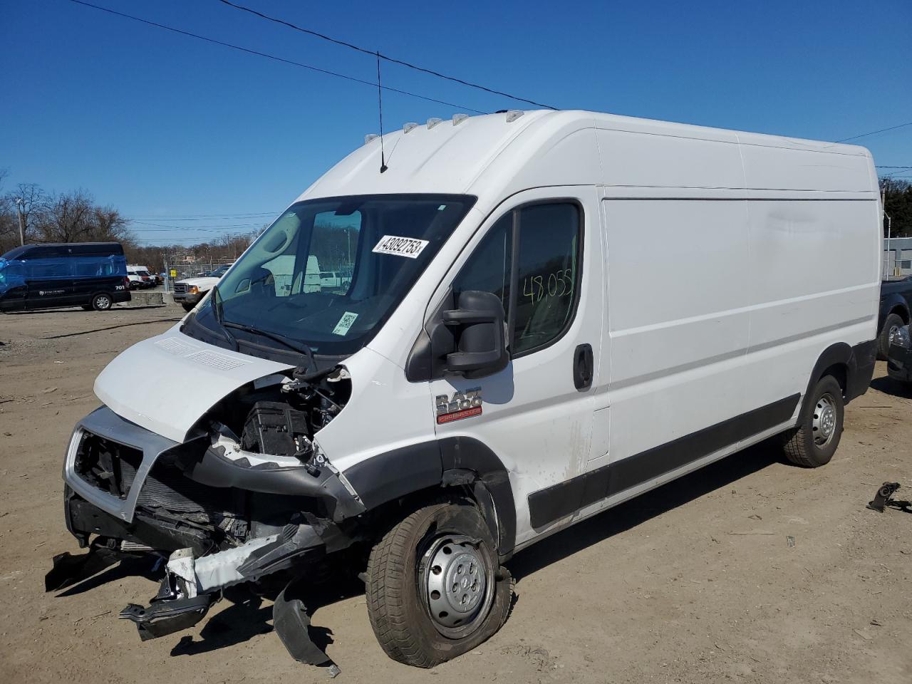 2019 Ram Promaster 2500 2500 High продається в Baltimore, MD - Front End