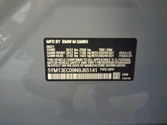 5YM13EC09N9J65141 BMW X3 M