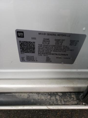 2022 BUICK ENCLAVE PR - 5GAERCKW7NJ129824